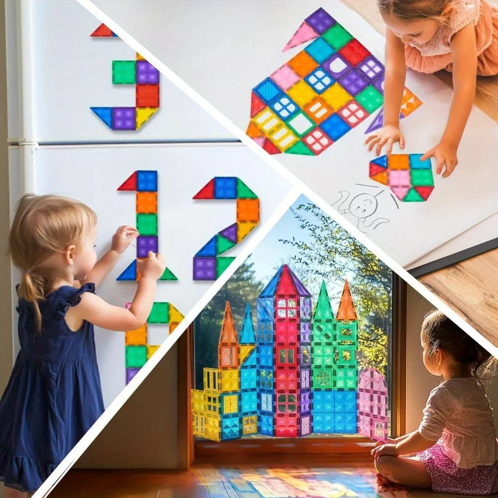 SnapStax™ Classic Magnetic Tiles
