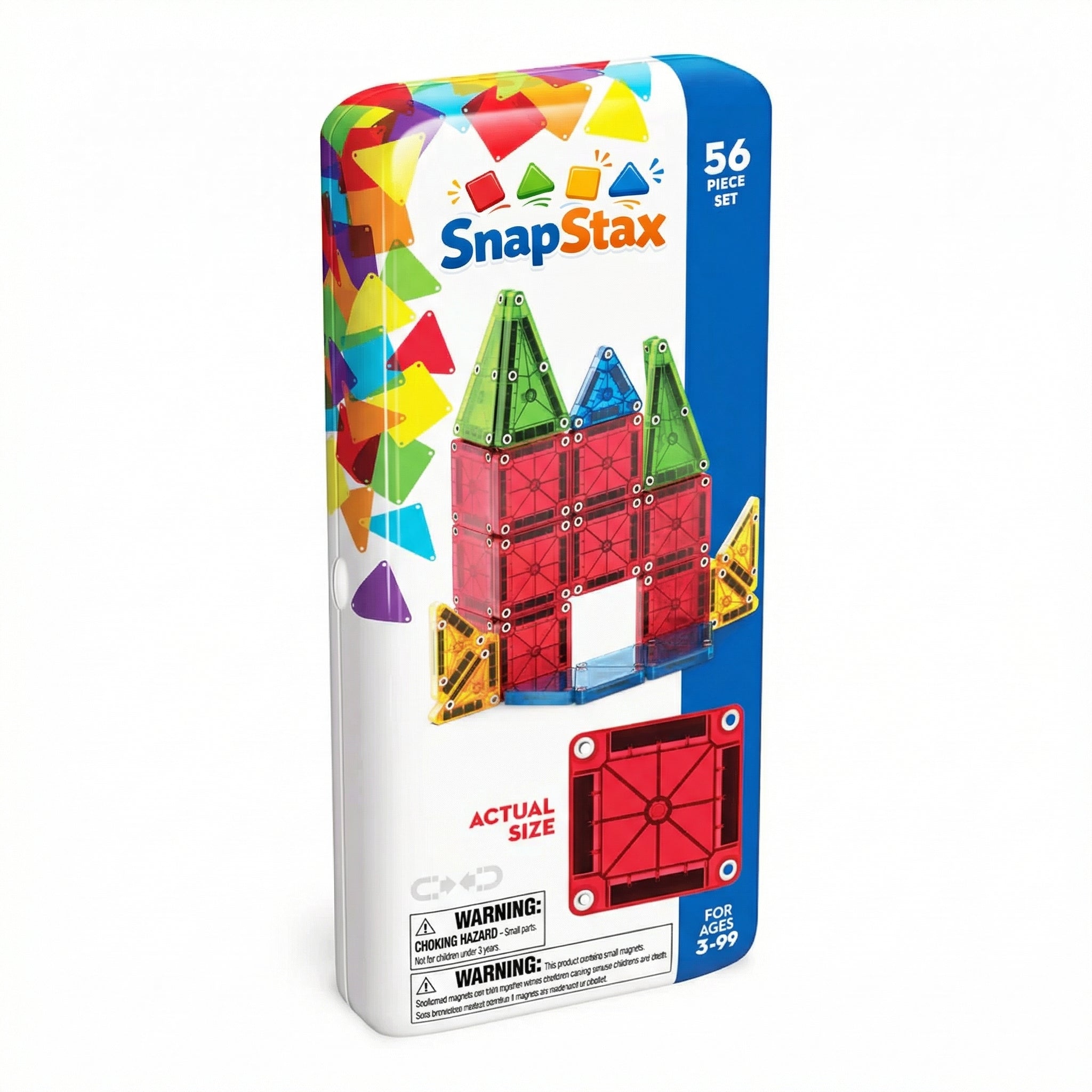 SnapStax™ Mini Magnetic Tiles
