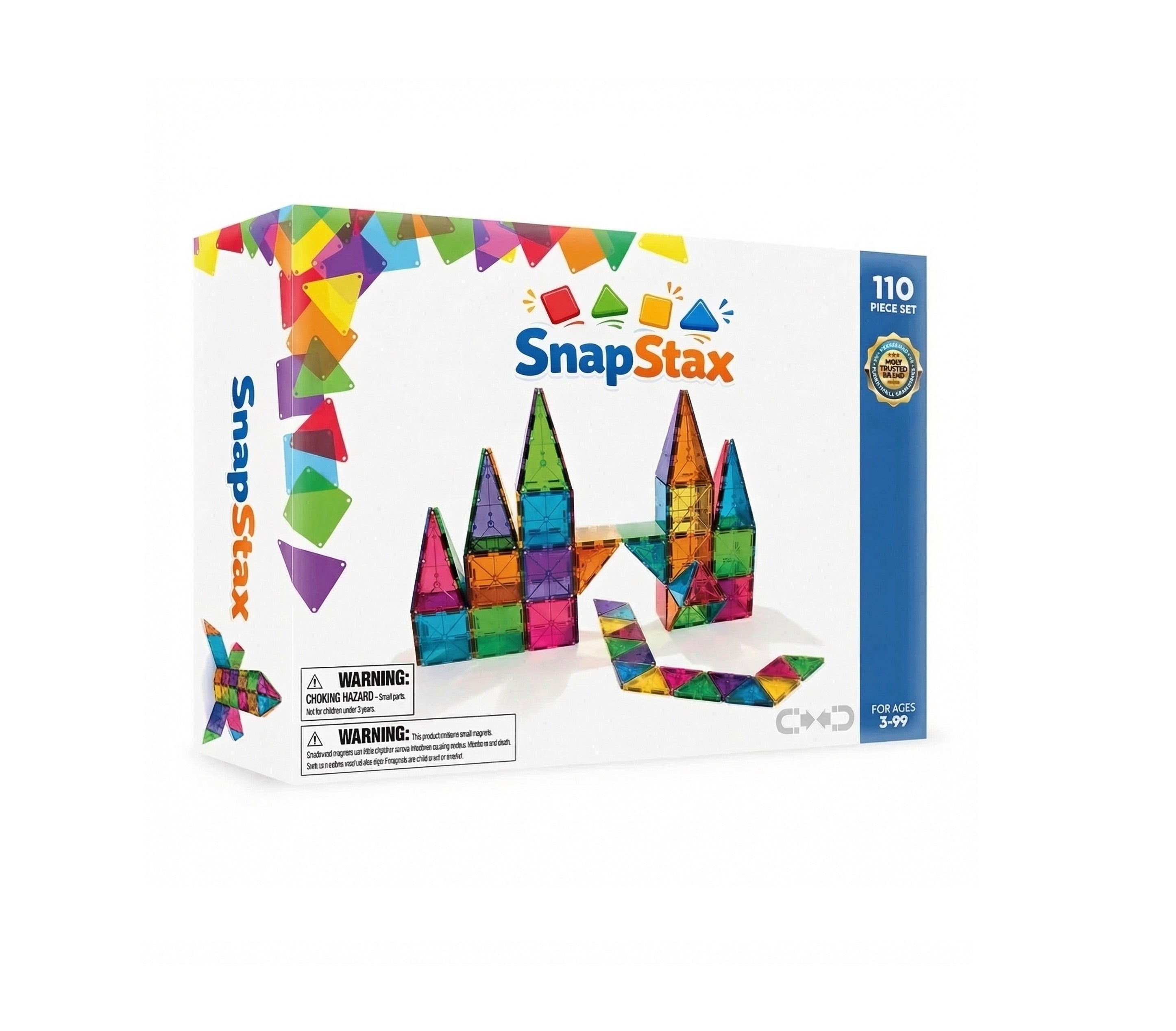 SnapStax™ Classic Magnetic Tiles
